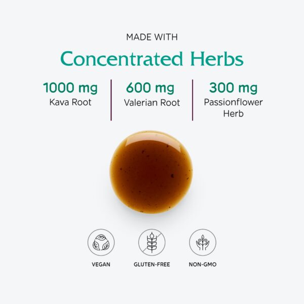 Version 1.0.0 Botella Vitanica Quick Calm Tonic extracto líquido herbal