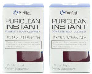 Botella Wellgenix Puriclean detox corporal sabor Fruit Punch