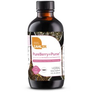 Botella Zahler PureBerry+Purse suplemento líquido 8 oz