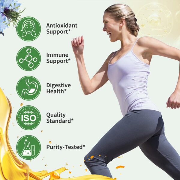 Botellas de 200 cápsulas de aceite de orégano