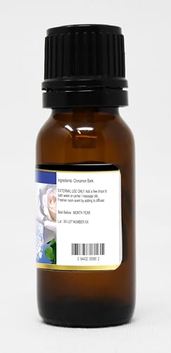 Botellas aceite esencial corteza de canela paquete 3