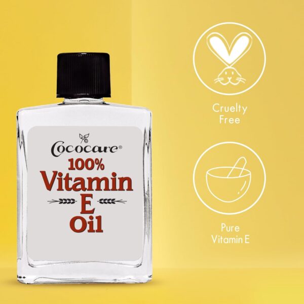 Aceite vitamina E Cococare para manchas y estrías 0.5 oz