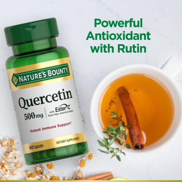 Version 1.0.0 Botellas y cápsulas Nature's Bounty Quercetina