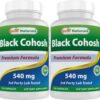 Botellas de Cohosh Negro Best Naturals 120 cápsulas, pack de 2