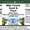 Botellas del extracto de cardo mariano sabor vainilla TerraVita pack de tres