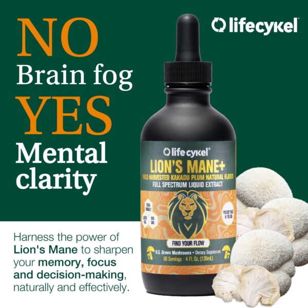 Botellas extracto hongos naturales lifecykel vegano