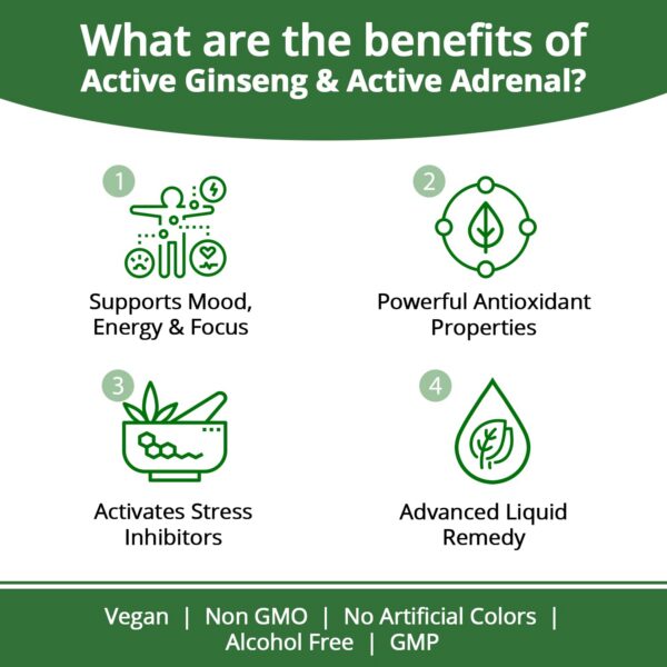 botellas extracto líquido ginseng Rejuvica Health