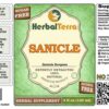 Etiqueta glicerita de sanícula HerbalTerra 4 oz