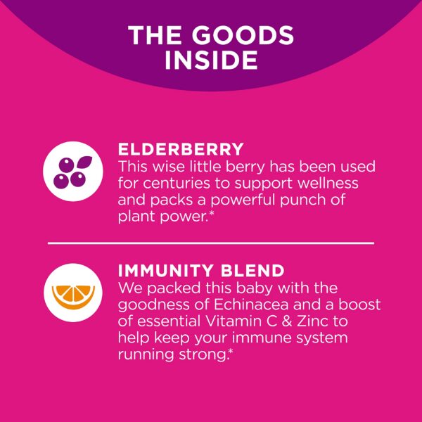 OLLY gomitas sabor natural sin gluten para inmunidad hombres