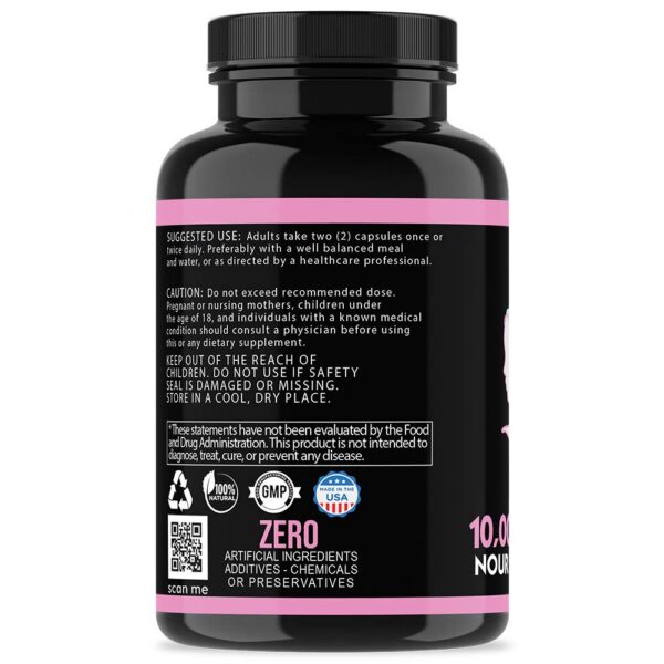 Botellas Hair Envy en fila suplemento salud capilar