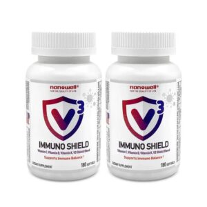 Version 1.0.0 Botellas NANOWELL V3 IMMUNO Shield 360 cápsulas