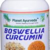 Botellas Planet Ayurveda suplemento Boswellia y Curcumina