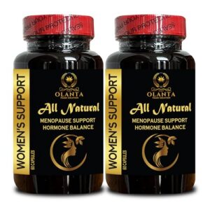 Botellas de suplemento para menopausia Olanta Trade Solution 120 cápsulas