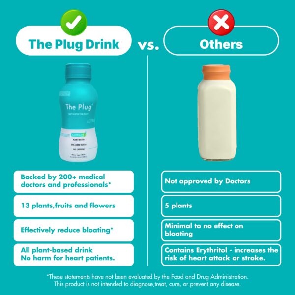 Botellas The Plug paquete detox hidratante sin azúcar