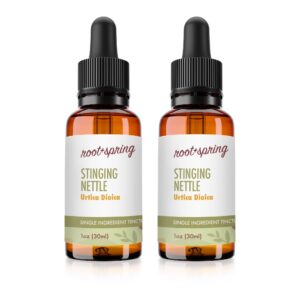 Botellas tintura líquida extracto de hoja de ortiga root + spring