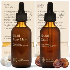 Botellas UPHORIC URTH extractos Melena de León y Reishi combo