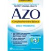 Botella AZO Complete Feminine Balance probióticos vaginales 60 cápsulas