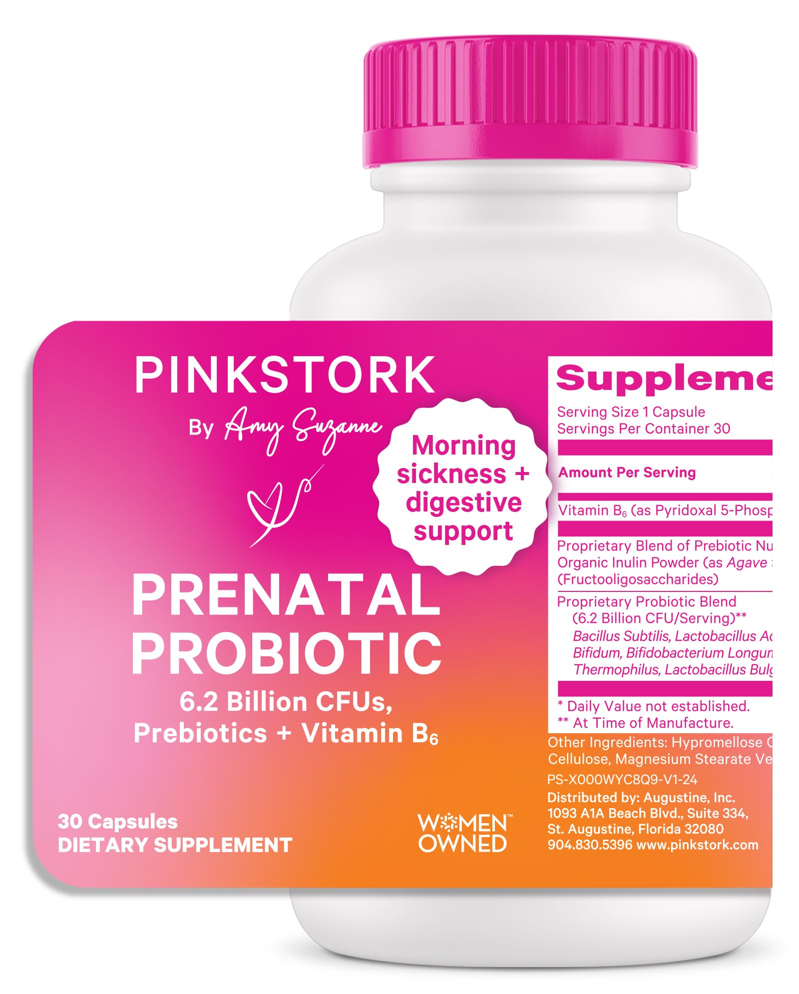 Probiotic Prenatal with Vitamin B6 and Prebiotics