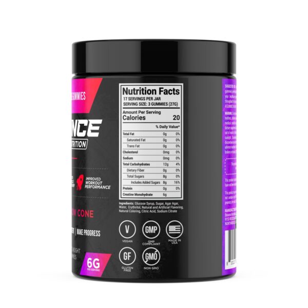 Frente del empaque Berry Snow Cone Bounce Pro