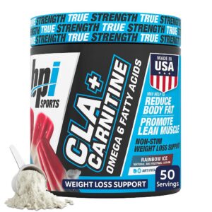 BPI CLA+Carnitine etiqueta frontal