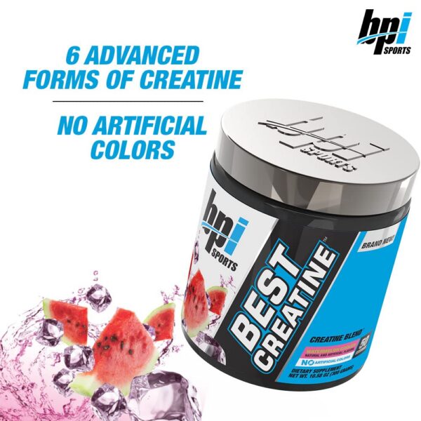 BPI Sports Best Creatine etiqueta detallada