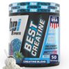 Envase frontal de BPI Best Creatine Icy Blue Raz