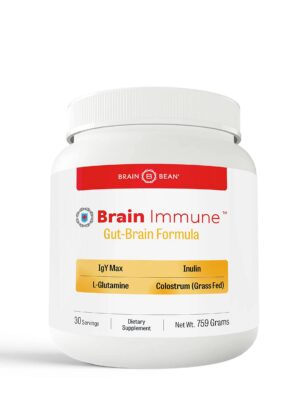 Brain Bean Brain Immune etiqueta frontal