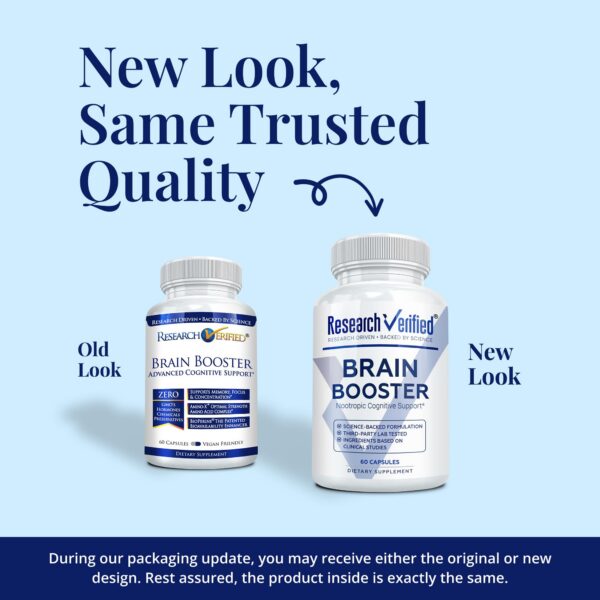 Etiqueta de ingredientes Brain Booster