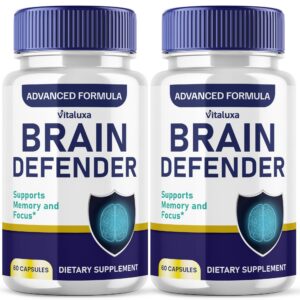 Paquete de suplemento Brain Defender 120 cápsulas para cerebro