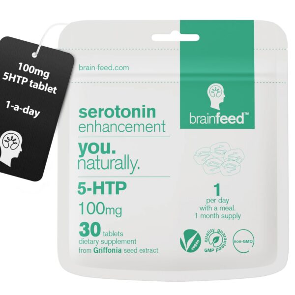 Brain Feed Serotonina 5-HTP tableta