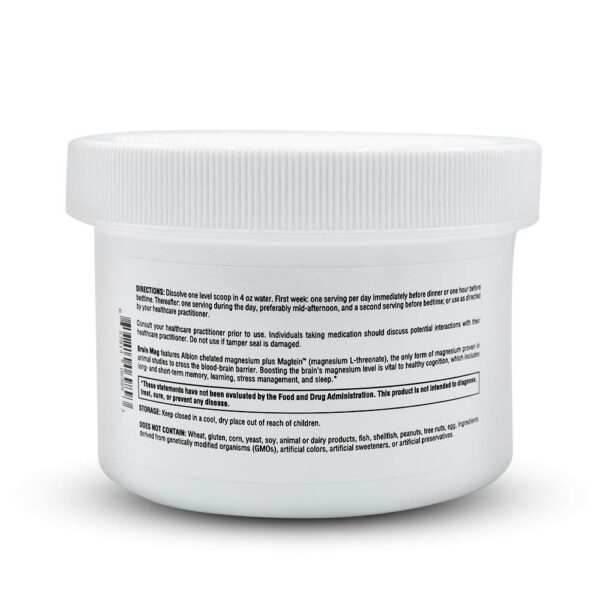 Polvo para cognición y memoria Brain Mag 3.6 onzas