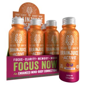 Frontal BrainJuice Shots granada-acai