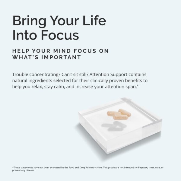 Caja y empaque Attention Support