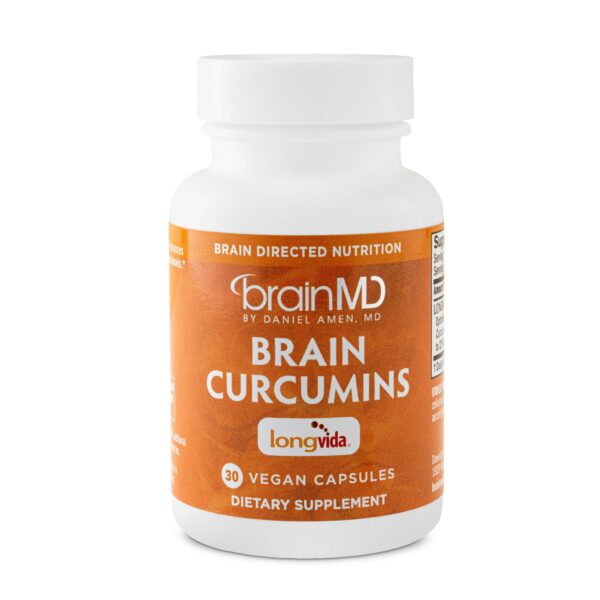 Version 1.0.0 BRAINMD Brain Curcumins suplemento 30 cápsulas veganas