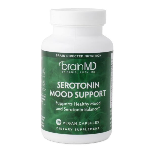 Frasco BrainMD Dr Amen Serotonina