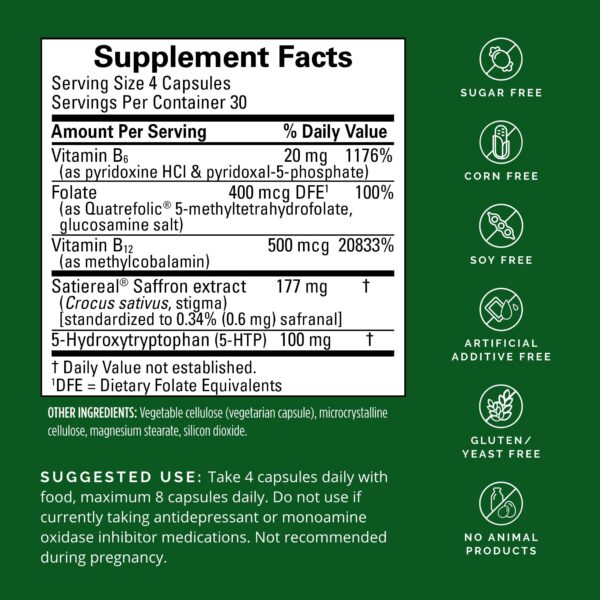 Etiqueta frontal BrainMD Dr Amen Serotonina