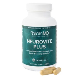 Version 1.0.0 Paquete BRAINMD NeuroVite Plus 120 cápsulas multivitamínico