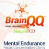 Version 1.0.0 BrainQQ frasco y etiqueta