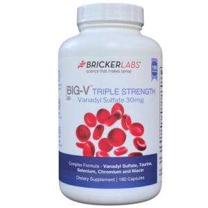 Frente del envase Bricker Labs Big-V