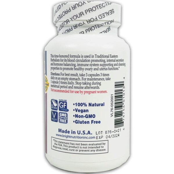 Etiqueta de Bright Nutrition FibroBlend - frente