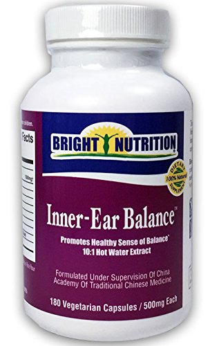 Frasco Bright Nutrition Inner-Ear Balance 180 cápsulas
