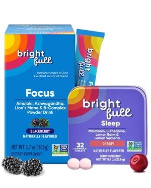 Version 1.0.0 BRIGHTFULL Focus Drink Mix sabor blackberry