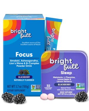 Version 1.0.0 BRIGHTFULL Focus frente de envase sin azúcar