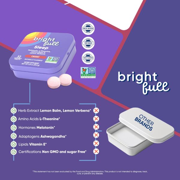 Version 1.0.0 Empaque exterior BRIGHTFULL Sleep Aid