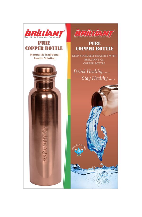 Version 1.0.0 Brilliant botella de cobre 950 ml envase