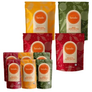 Brodo Pack Variedad Favoritos 6x8oz Frontal