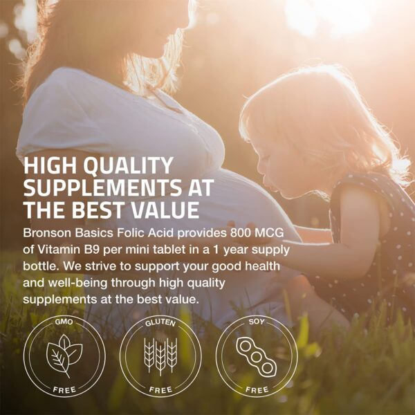 Frasco de Bronson con etiqueta