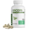 Bronson Bacopa cápsulas para apoyo cerebral saludable