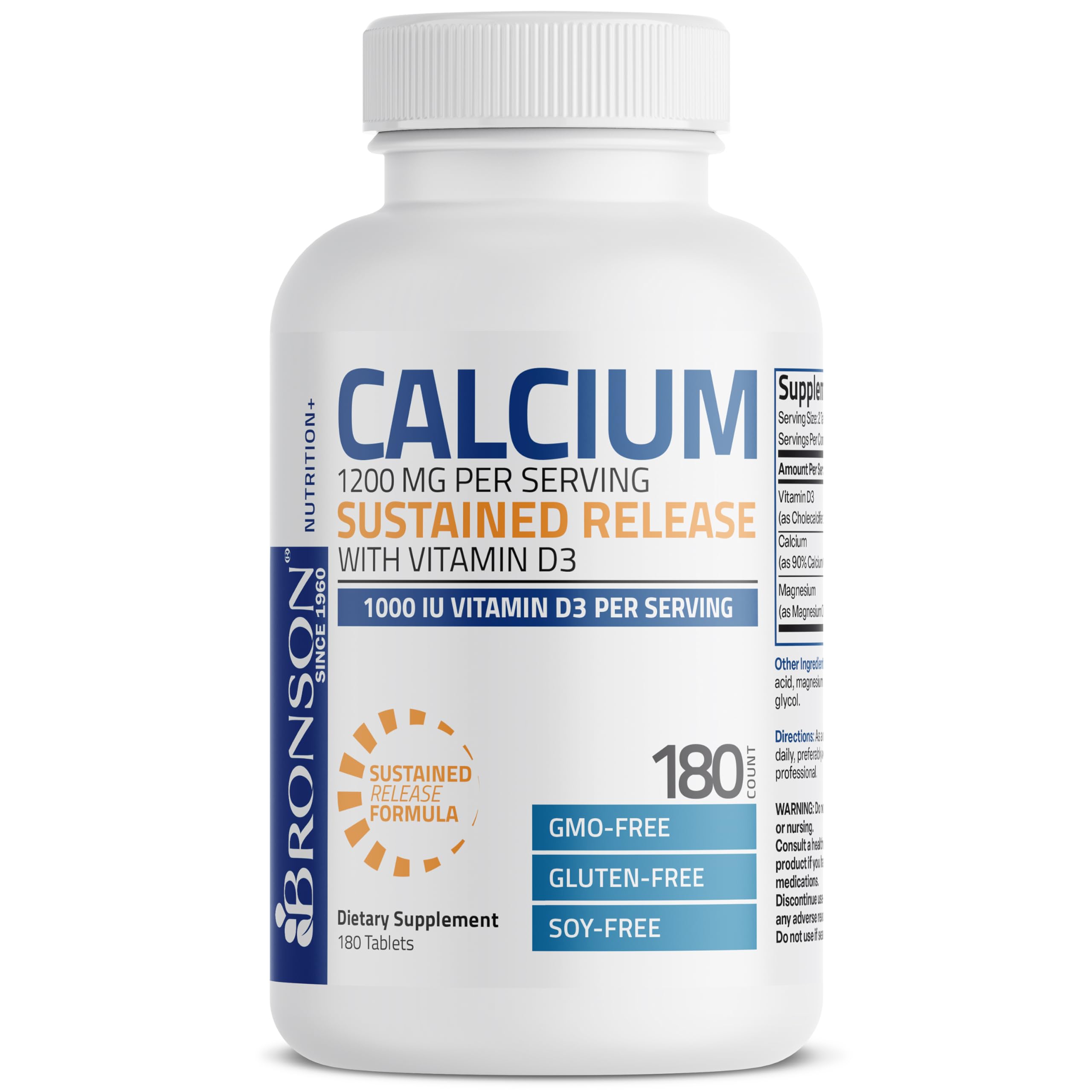 Calcium 1200mg Extended Release with Vitamin D3