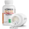 Bronson cápsulas vitamina D3 y K2 MK7 para soporte óseo y cardiovascular